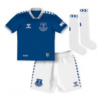 Camiseta Everton James Tarkowski #6 Primera Equipación para niños 2023-24 manga corta (+ pantalones cortos)